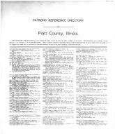 Directory 001, Piatt County 1910